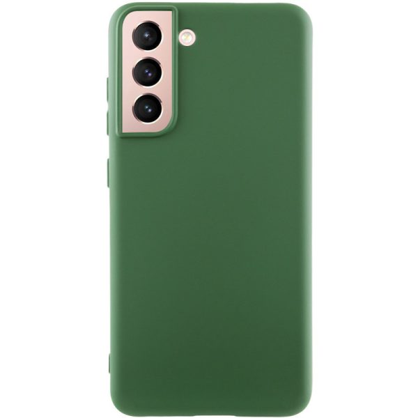 Чохол для Samsung Galaxy S21 Зелений Silicone Cover Lakshmi