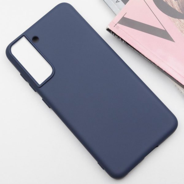 Чохол для Samsung Galaxy S21 Синій Silicone Cover Lakshmi - Зображення 2