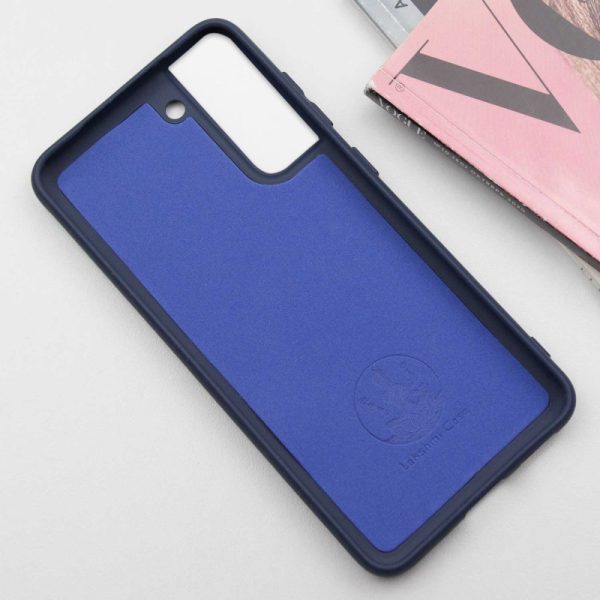 Чохол для Samsung Galaxy S21 Синій Silicone Cover Lakshmi - Зображення 3