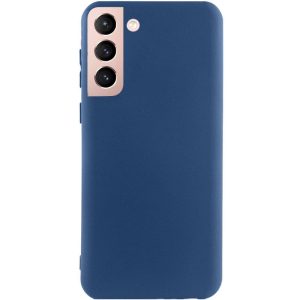Чохол для Samsung Galaxy S21 Синій Silicone Cover Lakshmi