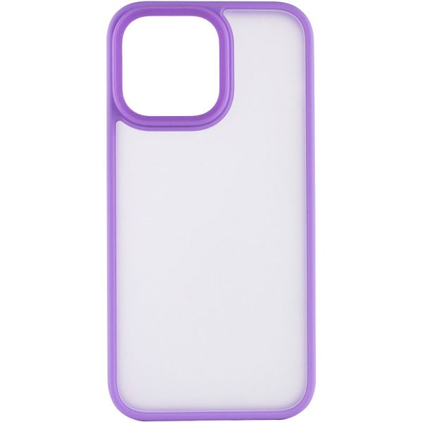 Чохол для iPhone 13 Pro Фіолетовий Metal Buttons - Зображення 2