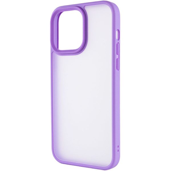 Чохол для iPhone 13 Pro Фіолетовий Metal Buttons - Зображення 3