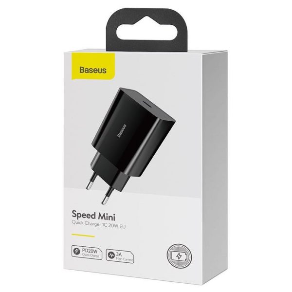 Зарядний пристрій Baseus Speed Mini Quick Charger 1C 20W (CCFS-S) - Зображення 5