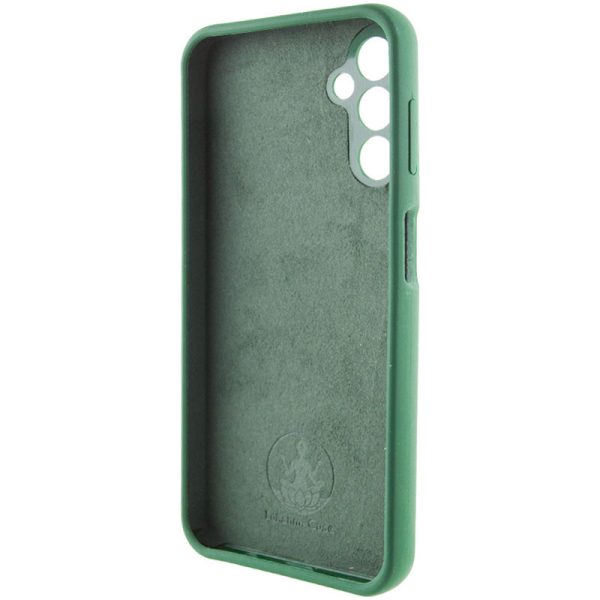 Чохол для Samsung Galaxy M14 5G Зелений Silicone Cover Lakshmi Full Camera - Зображення 4
