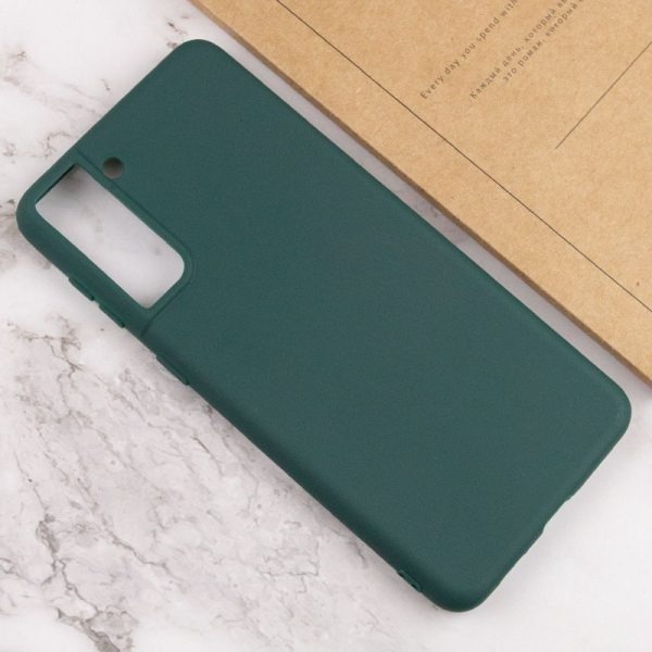 Силіконовий чохол для Samsung Galaxy S21+ Зелений Candy - Зображення 4