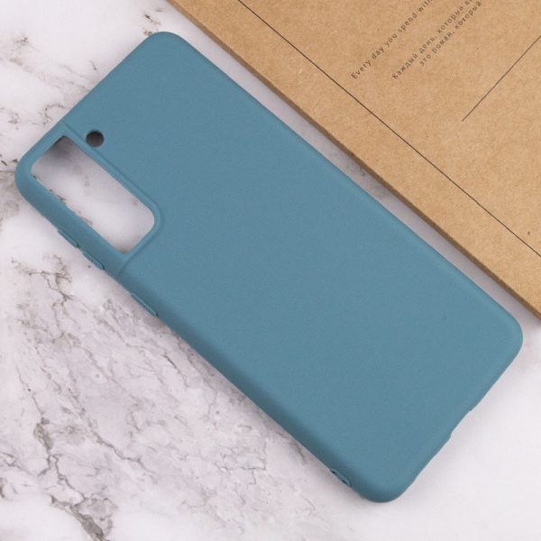 Силіконовий чохол для Samsung Galaxy S21+ Синій Candy - Зображення 4