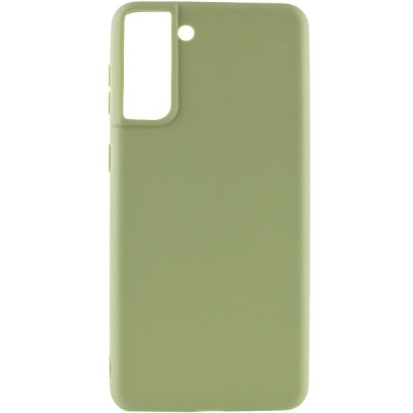 Силіконовий чохол для Samsung Galaxy S21+ Зелений Candy