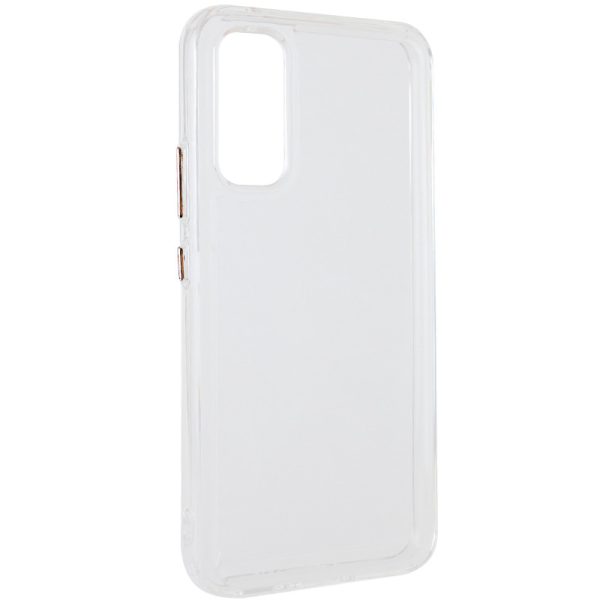 Чохол для Samsung Galaxy A33 5G Прозорий TPU+PC Прозорий 2.0 mm metal buttons