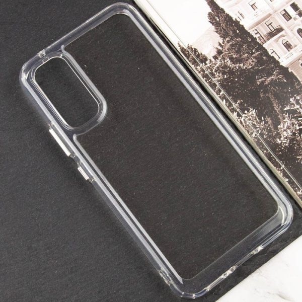 Чохол для Samsung Galaxy A33 5G Прозорий TPU+PC Прозорий 2.0 mm metal buttons - Зображення 6