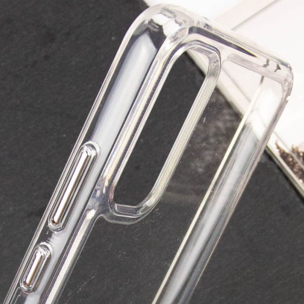 Чохол для Samsung Galaxy A33 5G Прозорий TPU+PC Прозорий 2.0 mm metal buttons - Зображення 7