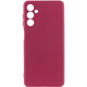 Чохол для Samsung Galaxy M54 5G Бордовий Silicone Cover Lakshmi Full Camera