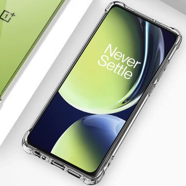 Чохол для OnePlus Nord CE 3 Lite Прозорий GETMAN Ease logo посилені кути Full Camera - Зображення 2