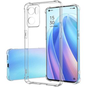 Чохол для OnePlus Nord N20 SE Прозорий GETMAN Ease logo посилені кути Full Camera