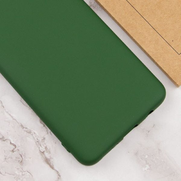Чохол для Samsung Galaxy A04e Зелений Silicone Cover Lakshmi Full Camera (A) - Зображення 4