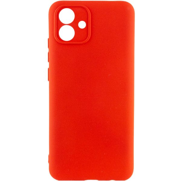 Чохол для Samsung Galaxy A04e Червоний Silicone Cover Lakshmi Full Camera (A)