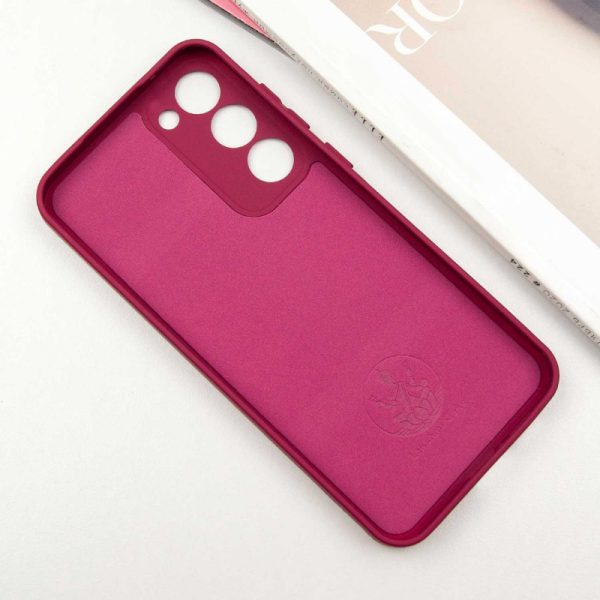 Чохол для Samsung Galaxy S23+ Бордовий Silicone Cover Lakshmi Full Camera (A) - Зображення 3