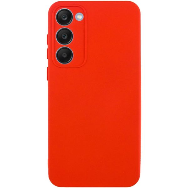 Чохол для Samsung Galaxy S23+ Червоний Silicone Cover Lakshmi Full Camera (A)