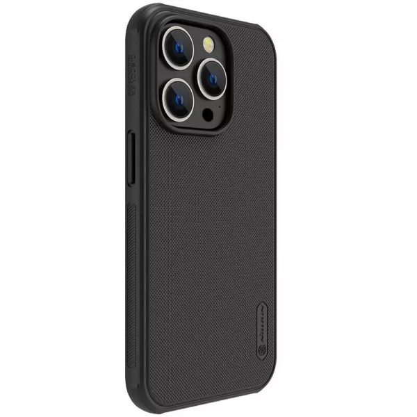 Чохол для iPhone 15 Pro Max Чорний Nillkin Матовий Pro - Зображення 3