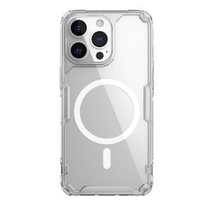 Чохол для iPhone 15 Pro Прозорий Nillkin Nature Pro Magnetic