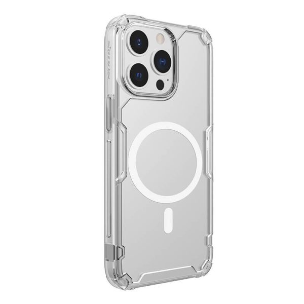 Чохол для iPhone 15 Pro Прозорий Nillkin Nature Pro Magnetic - Зображення 3