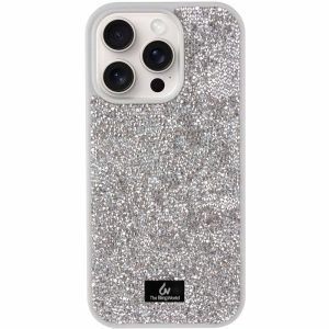 Чохол для iPhone 12 Pro Max Срібний Bling World Rock Diamond