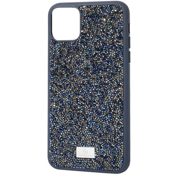 Чохол для iPhone 14 Plus Синій Bling World Rock Diamond