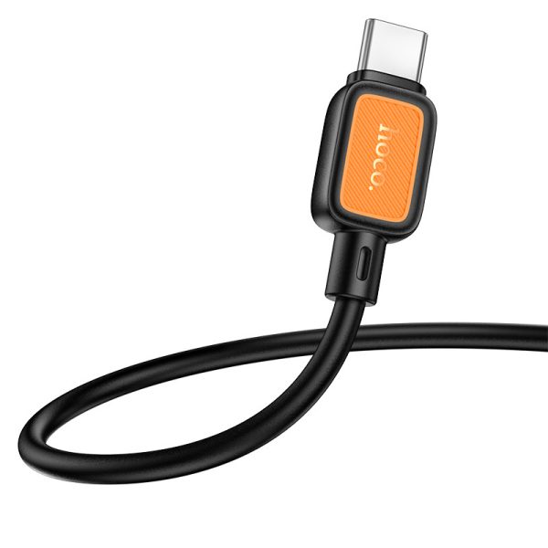 Дата кабель Hoco X108 Benefit 60W Type-C to Type-C (1m) - Зображення 3