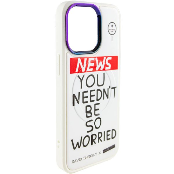 Чохол для iPhone 13 Pro News Funny pictures with MagSafe - Зображення 2