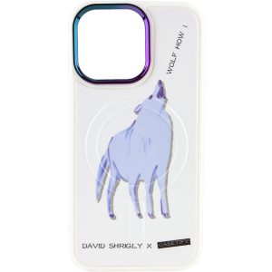 Чохол для iPhone 13 Pro Wolf Funny pictures with MagSafe