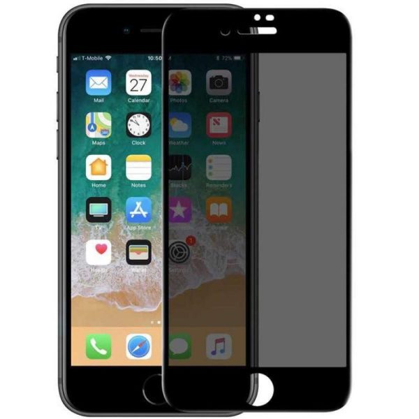 Захисне скло для iPhone 7 / 8 / SE (2020) Privacy 5D Matte