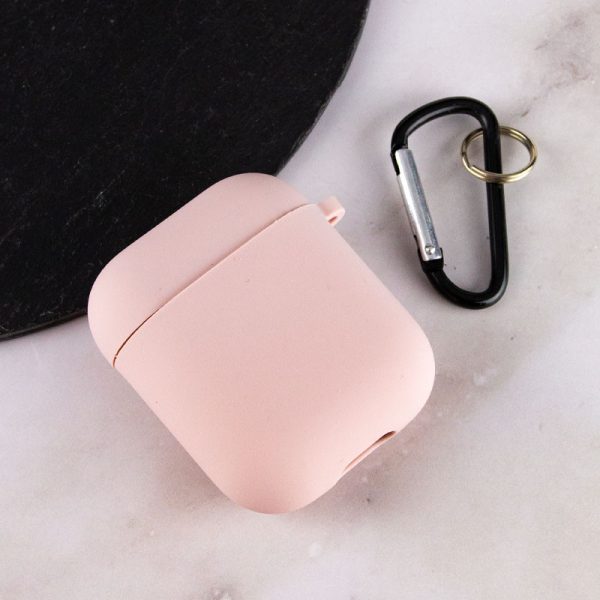 Силіконовий футляр для Airpods 1/2 з мікрофіброю - Зображення 3
