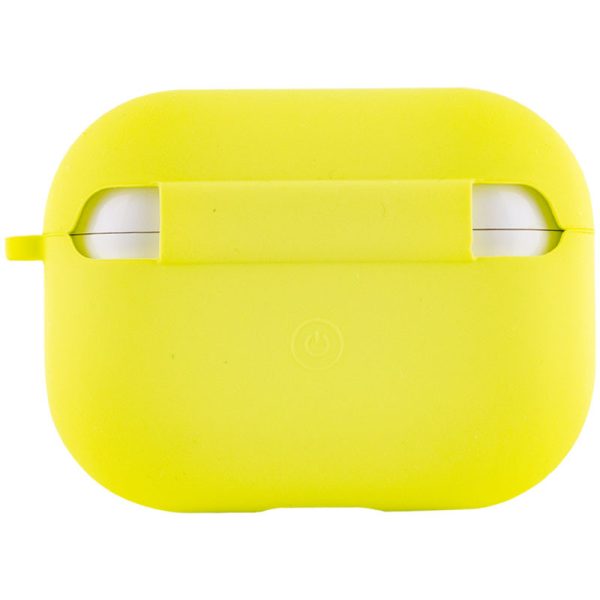 Силіконовий футляр для Airpods Pro з мікрофіброю - Зображення 3