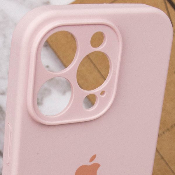 Чохол для iPhone 15 Pro Max Рожевий Silicone Case Full Camera Protective - Зображення 6