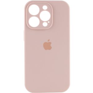 Чохол для iPhone 15 Pro Max Рожевий Silicone Case Full Camera Protective