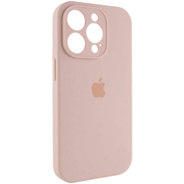 Чохол для iPhone 15 Pro Max Рожевий Silicone Case Full Camera Protective - Зображення 2