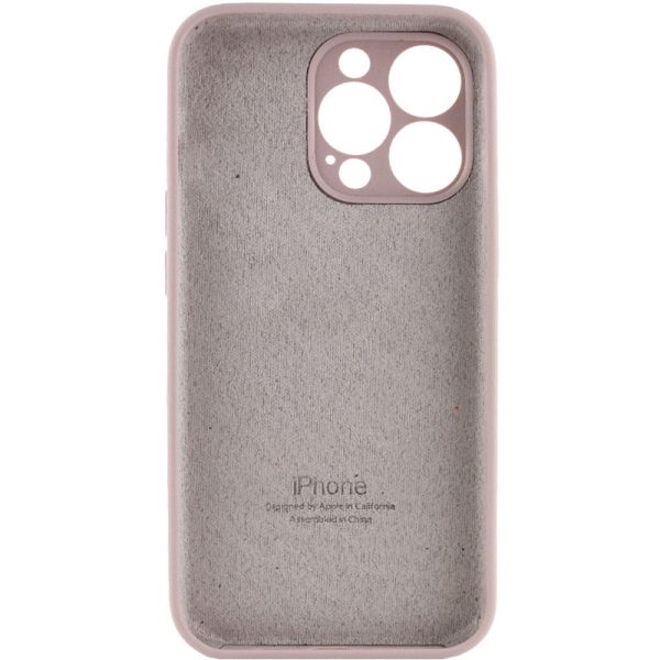 Чохол для iPhone 15 Pro Max Сірий Silicone Case Full Camera Protective - Зображення 2