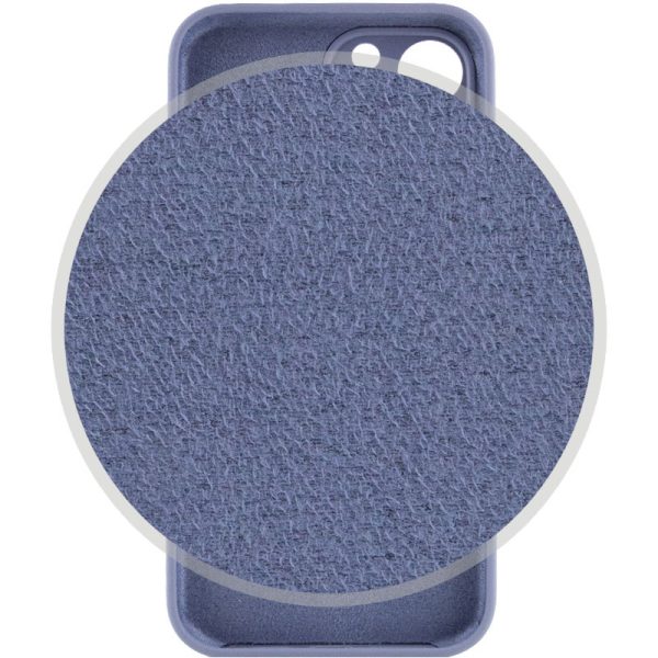 Чохол для iPhone 15 Pro Max Сірий Silicone Case Full Camera Protective - Зображення 3