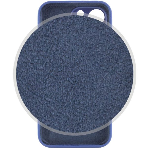 Чохол для iPhone 15 Pro Max Синій Silicone Case Full Camera Protective - Зображення 3