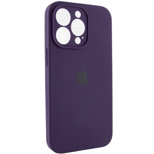 Чохол для iPhone 15 Pro Max Фіолетовий Silicone Case Full Camera Protective - Зображення 2