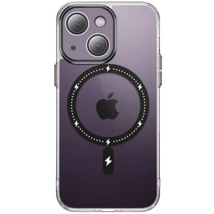 Чохол для iPhone 13 Чорний TPU+PC Colorful with MagSafe