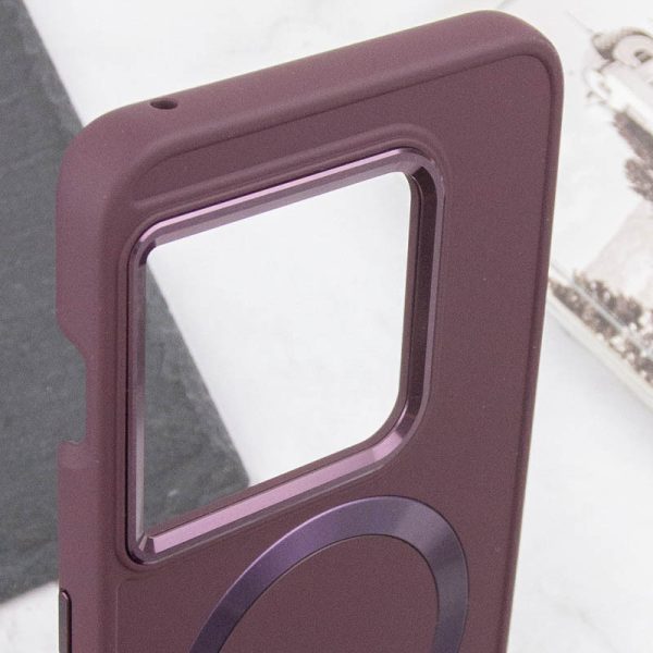 Чохол для OnePlus 10 Pro Бордовий Bonbon Metal Style with MagSafe - Зображення 6