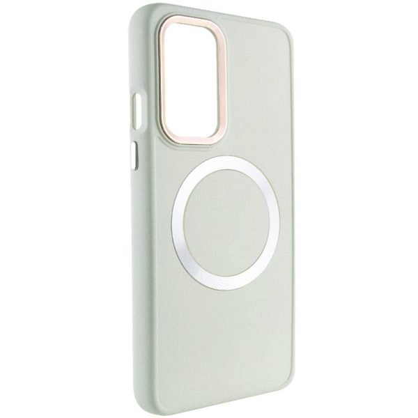 Чохол для OnePlus 9 Білий Bonbon Metal Style with MagSafe