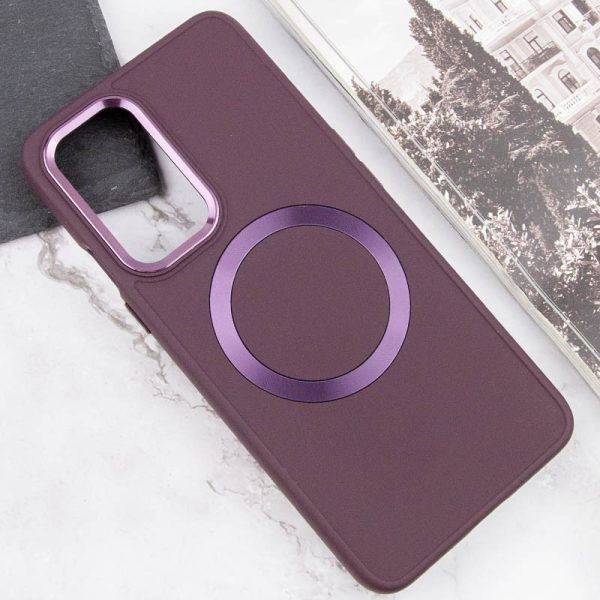Чохол для OnePlus 9 Pro Бордовий Bonbon Metal Style with MagSafe - Зображення 5
