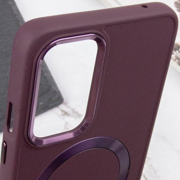 Чохол для OnePlus 9 Pro Бордовий Bonbon Metal Style with MagSafe - Зображення 6