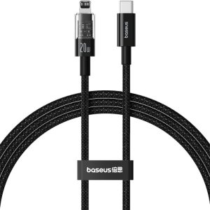 Дата кабель Baseus Gem Fast Charging Type-C to Lightning 20W (1m) (P10373001)