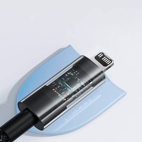 Дата кабель Baseus Gem Fast Charging Type-C to Lightning 20W (1m) (P10373001) - Зображення 2