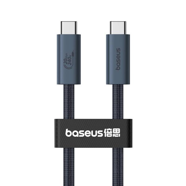 Дата кабель Baseus Flash 2 USB4 Full-Featured Type-C to Type-C 240W (1.8m) (P10311803112)