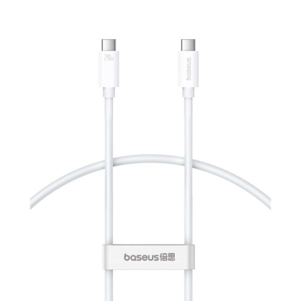 Дата кабель Baseus Superior 2 USB4 Full-Function Type-C to Type-C 240W (1.8m) (P10365200211-05) - Зображення 4