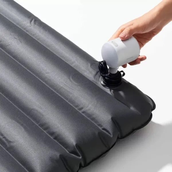 Портативний насос Baseus PocketGo Portable Air Pump 1600 mAh with LED lamp (C11157700221-00) - Зображення 5