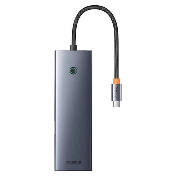 Перехідник Baseus Hub UltraJoy 7-Port (Type-C to HDMI4K@60Hz+USB3.0*2+PD+SD/TF3.0+3.5mm) (B0005280) - Зображення 4